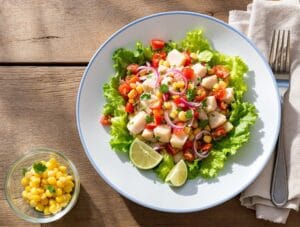 zesty peruvian ceviche fish