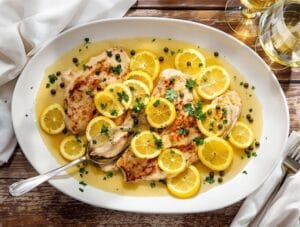 zesty tangy tender chicken dish